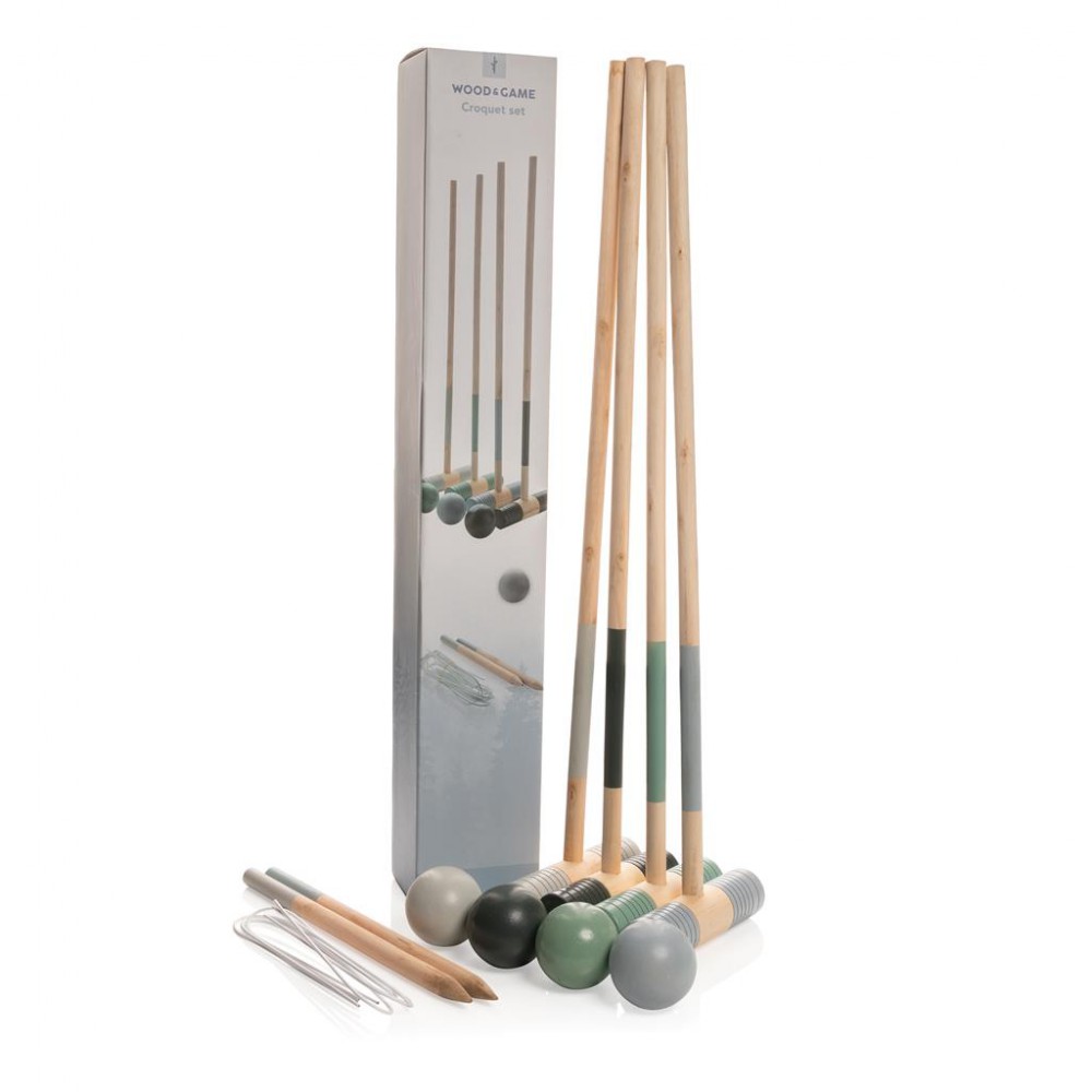 Wooden croquet set | Eco gift